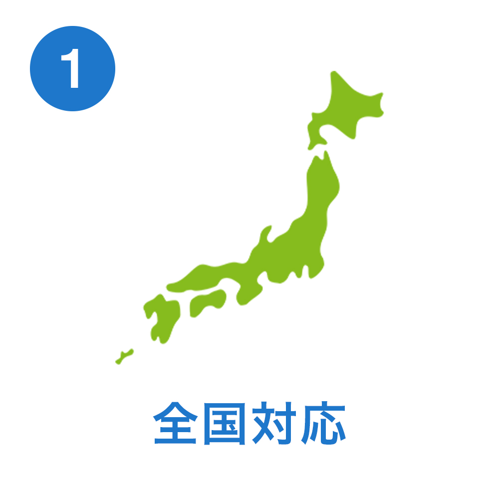 全国対応 最短翌日での工事